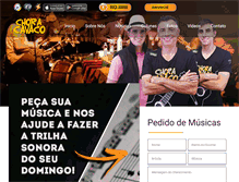 Tablet Screenshot of choracavaco.com.br
